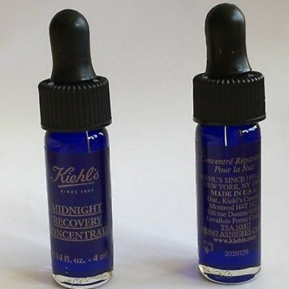 Kiehl's daily reviving concentrate and midnight